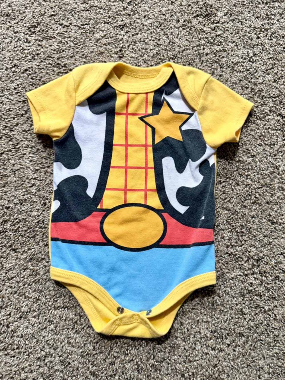Disney Toy Story Woody Baby Onesie
